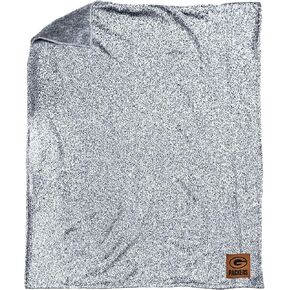 Northwest NFL Green Bay Packers Heathered Sweater Throw Blanket, Team Colors, 60" x 72"