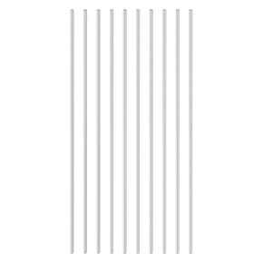 304 Stainless Steel Solid Round Rod, [for Drift Punches Various Shaft DIY Craft Model Plane Model Ship Model Cars] - 5mmx25mm / Silver Tone / 20 Pcs