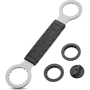Bicycle Bottom Bracket Tool - Bottom Bracket Removal Install Tool Compatible with Shimano Hollowtech II/BB9000, BBR60,12X46MM - BB Remover with Crank cap wrench