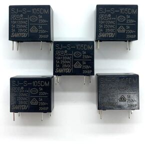 5 قطعة SRD-S-105DM SRD-S-105D مرحل طاقة صغير 5VDC 12A in Kuwait