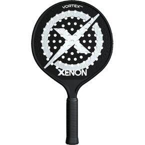 Xenon Vortex Pro Platform Tennis Paddle | Oversize Head | Even Balance Point | Head Weighted | Medium Firmness Foam Core | Handle Weighted | Power and Control | 4.25" Grip