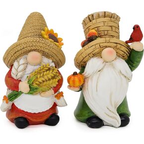 Fall Scarecrow Gnomes Decorations for Home Handmade Pumpkin Gnomes Elf for Fall Decor Gift Fall Thanksgiving Table Decor Harvest Party Decor Fall Pumpkin Kitchen Table Decor Autumn Gifts