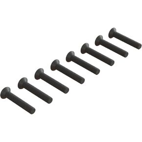 ARRMA Flat Head Hex Machine Screw M3x18mm (10), ARA722318