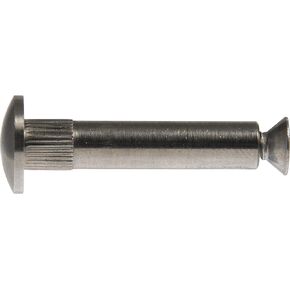 44786 Architectural Binding Post, 5/16-Inch x 1-3/16-Inch, Stainless Steel, 6-Pack
