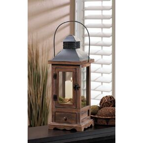 فانوس شمعة خشبي صغير من ماونت فيرنون in Kuwait