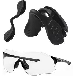 Regular Size Nose Piece Replacement Nose Piece Nose Pads for Oakley EVZero EV Zero OO9308 OO9327 OO9454 OO9383 OO9410 OO9453 Sunglasses Frame, Black