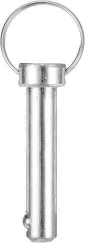 uxcell 1Pcs 10mmx45mm Quick Release Pins, Carbon Steel Marine Hardware for Marine Mountain Seat, Ship Outfitting, Shipbuilding, Blue White in Saudi Arabia
