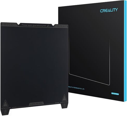 Creality Official K1 لوحة بناء سطح أملس 235 × 235 مم PEI منصة طباعة فولاذية زنبركية مرنة قابلة للإزالة لـ Ender 3S1، Ender 3S1Pro، Ender 5 S1، Ender 3V3 SE/KE، CR-10SE (بدون قاعدة مغناطيسية) in Saudi Arabia