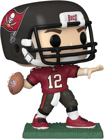 Tom Brady #157 Funko POP! Football NFL: (Home Uniform) Tampa Bay Buccaneers Figurine in Saudi Arabia