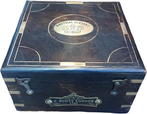 DOLCHI Maritime Navigator Sextant: إصدار قديم، نحاس عتيق، أداة ملاحة سماوية للبالغين والطلاب in Kuwait