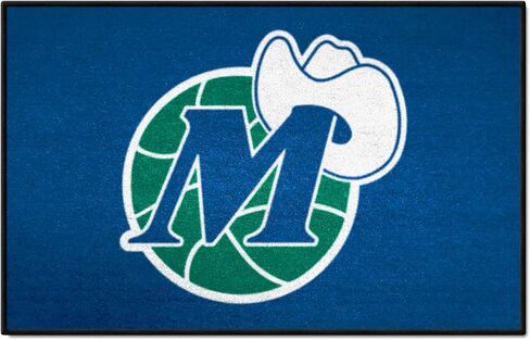 FANMATS 35264 NBA Retro - Dallas Mavericks Starter Mat Accent Rug - 19in. x 30in.| Sports Fan Home Decor Rug and Tailgating Mat in Saudi Arabia