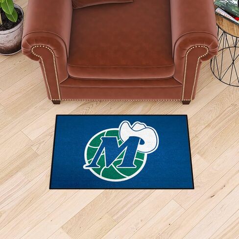 FANMATS 35264 NBA Retro - Dallas Mavericks Starter Mat Accent Rug - 19in. x 30in.| Sports Fan Home Decor Rug and Tailgating Mat in Saudi Arabia