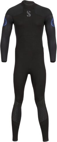 بدلة غطس SCUBAPRO Oneflex Steamer للرجال، 3 مم، سحاب خلفي، X-Foam Neoprene، M in Saudi Arabia
