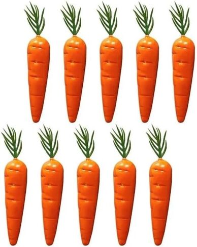 20 قطعة من الجزر الاصطناعي الصغير النابض بالحياة، خضروات اصطناعية لعيد الفصح لتزيين الحرف اليدوية، والنباتات والزهور الاصطناعية، والخضروات الاصطناعية، ومنتجات ديكور المنزل in Kuwait