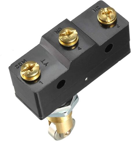 Uxcell 2 قطعة Z-15GQ22-B 1NO + 1NC لوحة جبل مكبس دوار مفاتيح عمل صغيرة in Saudi Arabia