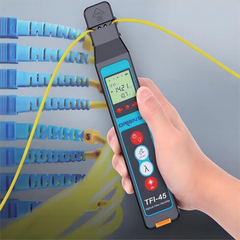 معرف الألياف الضوئية TFI-45، كاشف الألياف OPM VFL LED المدمج، معرف حركة الألياف OFI، جهاز اختبار كابلات الألياف الضوئية (وحدة واحدة) in Saudi Arabia