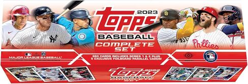 مجموعة Topps 2023 Baseball Factory Sealed Hobby الكاملة - مجموعات البيسبول الكاملة in Saudi Arabia