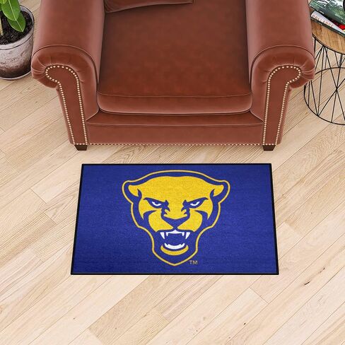 FANMATS 35890 NCAA - سجادة Pitt Panthers Starter Mat - 19 بوصة. × 30 بوصة.| سجادة ديكور المنزل لمحبي الرياضة وبساط خلفي in Saudi Arabia