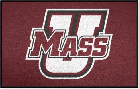 FANMATS 3689 NCAA - UMass Minutemen Starter Mat - 19 بوصة. × 30 بوصة. | سجادة ديكور المنزل لمحبي الرياضة وبساط خلفي in Saudi Arabia