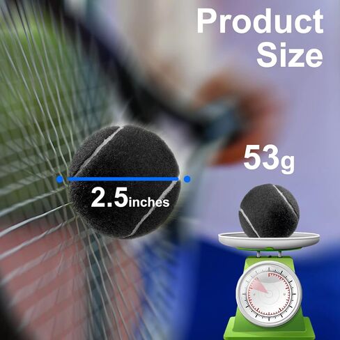Tennis Balls, Blue Tennis Balls for Dogs, Bulk Tennis Balls, Practice Tennis Balls,Dog Tennis Balls,Squeaky Tennis Balls for Dogs,3 Tennis Balls Come with A Free Mesh Bag. in Saudi Arabia