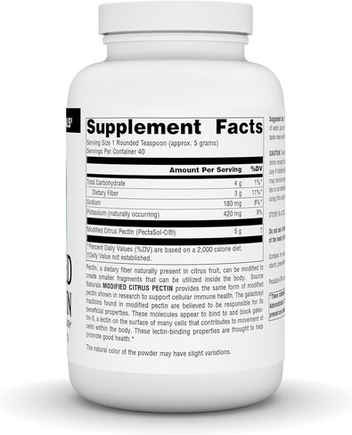 Source Naturals Modified Citrus Pectin Powder, for Cellular Immune Health,200 Grams in Saudi Arabia