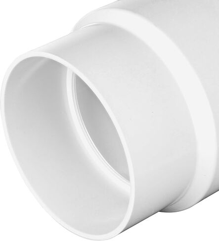 محول NDS 3P15 PVC، 3 بوصة، لوصلات DWV/SCH40 Hub X S&D Hub Solvent-Weld، للاستخدام مع DWV/SCH40 3 بوصة وأنابيب الصرف الصحي والصرف الصحي، أبيض in Kuwait