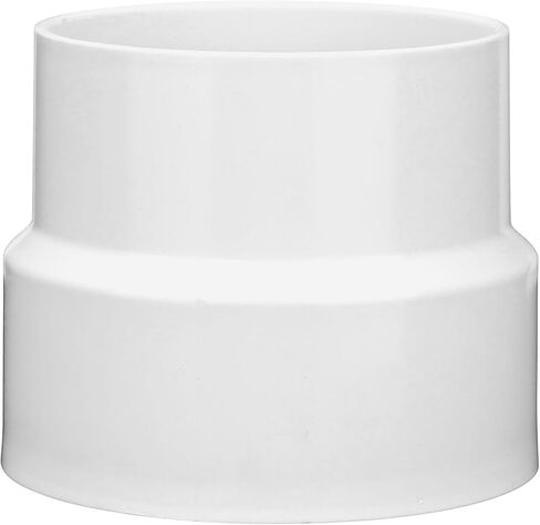 محول NDS 3P15 PVC، 3 بوصة، لوصلات DWV/SCH40 Hub X S&D Hub Solvent-Weld، للاستخدام مع DWV/SCH40 3 بوصة وأنابيب الصرف الصحي والصرف الصحي، أبيض in Kuwait