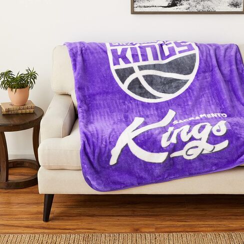 بطانية رمي راشيل من Northwest NBA Sacramento Kings للبالغين من الجنسين، مقاس 50 بوصة × 60 بوصة، التوقيع in Saudi Arabia