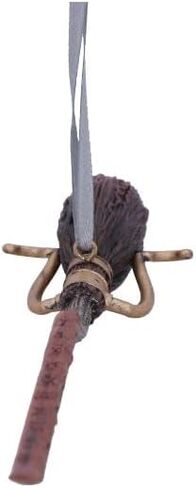 Nemesis Now Harry Potter Firebolt Hanging Ornament 15.5cm, Brown in Saudi Arabia