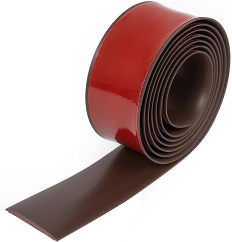 78.7''L Self Adhesive Floor Transition Strip,Threshold for Doorway,Laminate Flooring Edge Trim,Vinyl Plank Floor Flat Divider Strip(1.57''Wide, Coffee) in Saudi Arabia