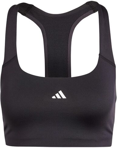 adidas Women's Powerimpact Training Medium Support Bra, Black, (Small) C/D in Saudi Arabia
