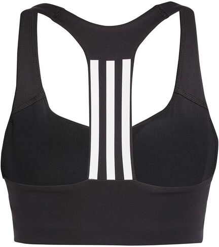 adidas Women's Powerimpact Training Medium Support Bra, Black, (Small) C/D in Saudi Arabia
