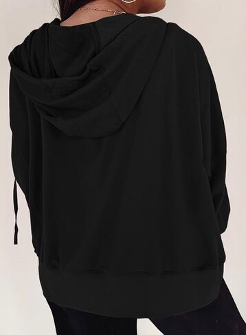 Eytino Women Plus Size Sweatshirts Long Sleeve Zip Up Oversized Casual Hoodies Jackets 2024 Fashion Fall Outfits(1X-5X) in Saudi Arabia