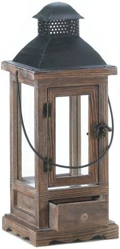 فانوس شمعة خشبي صغير من ماونت فيرنون in Kuwait