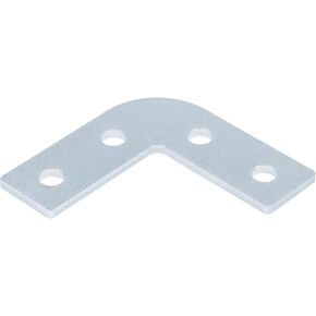 6 عبوات من 4 فتحات بزاوية 90 درجة، تركيب قناة تبختر 1-5/8 بوصة، موصل على شكل حرف L، لوحة مسطحة لنجار الزاوية، قبول مسمار 1/2 بوصة، فولاذ مجلفن كهربائيًا، سمك 5.7 مم in Kuwait