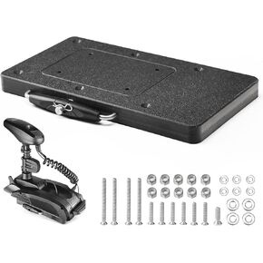 1854021 Quick Release Bracket Compatible with Minn Kota Mka-21, Ulterra, Terrova, PowerDrive, PowerDrive V2, PowerDrive Pontoon & Deckhand 40, Black, Not Use for 72" Shaft Length Motors