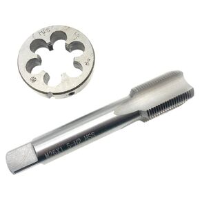 M26x1.5 Tap and Die Set RH Threading Tool M26x1.5 Thread Tap Die Right Hand, M26 x 1.5 Tap & Die RH Right Hand M26 x 1.5 Tap Die Round Machine