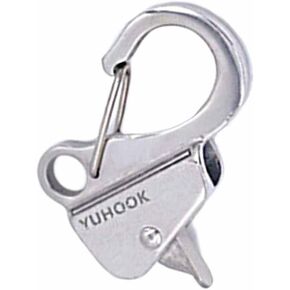 Boat Anchor Hook - Marine Stainless Steel Adjustable Cam Cleat Rope Lock Anchor System Holds 9000 lb, Fits 3/8"-5/8" Rope
