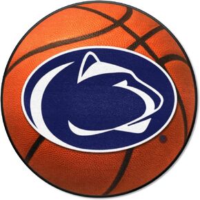 FANMATS 4239 Penn State Nittany Lions Baseball Shaped Accent Rug - 27in. Diameter