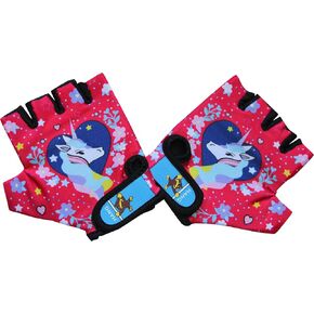 Children 5 and 6 Years Old with Grip Control Kids Gloves for Gymnastics Bike Gloves Parkour Gloves