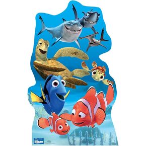 Cardboard People Finding Nemo Group Life Size Cardboard Cutout Standup - Disney Pixar's Finding Nemo