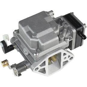 Carburetor for yamaha T15/T9.9 15hp 2-stroke outboard Motor boat, Ref No. 6B4-14301-00/01 6B3-14301-00, fit boat Engine carbs E15D MHS/L/XL E9.9D MHS/L(2003 and Newer)