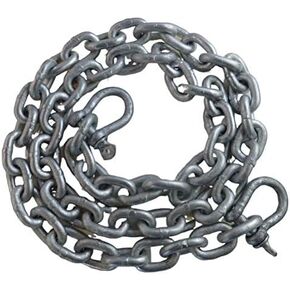 Windlass 1/4" x 10' ISO G4 Anchor Chain HDG with Galvanized Shackles