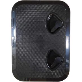 SEAFLO Marine Boat Deck Access Hatch & Lid 17.3" x 12.4", Black, 440mm x 315mm
