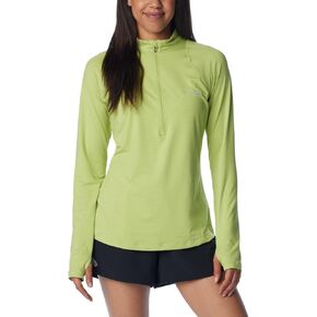 Columbia Women's Endless Trail Half Zip Mesh Long Sleeve