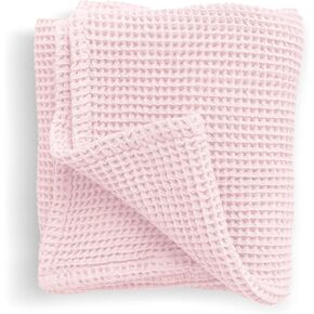 Stroller Society - Swaddles for Newborns & Toddlers, Soft Receiving Blankets Girl & Boy Can Use, Comfy Toddler Blanket & Newborn Swaddle, Cotton Waffle Blanket, Beige, 40 x 40 inches