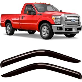 Voron Glass Tape-on Extra Durable Rain Guards for Trucks Chevrolet (Chevy) Silverado/GMC Sierra 1500 2019-2024 Crew Cab,Window Deflectors,Vent Window Visors,4 Pieces-120086