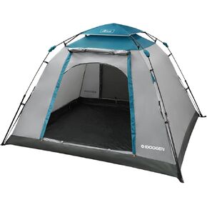 IDOOGEN 4 Person Camping Tent - Waterproof Windproof Instant Pop Up Tent with Rain Fly Lightweight Easy Set Up Dome Tents for Camping Beach Hiking