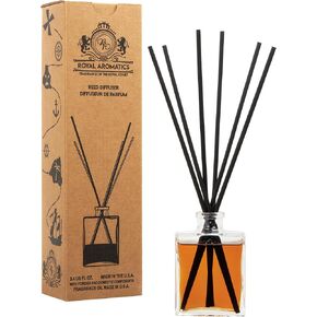 Lavender Princess Reed Diffuser Set by Royal Aromatics - Wonderful Lavender Scent for Spa or Home - Our Diffusers are Filled with Only Premium Fragrance and Essential Oils and are Made in The USA