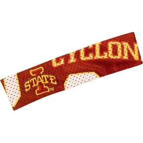Littlearth Unisex-Adult NCAA Iowa State Cyclones 1 Jersey FanBand Headband, Team Color, One Size